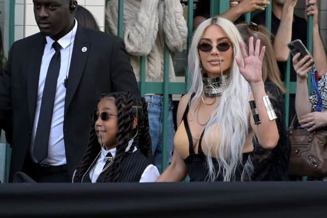 Kim Kardashian has been roasted by daughter North on several occasions. (Photo by AFP) (Photo by -/AFP via Getty Images)