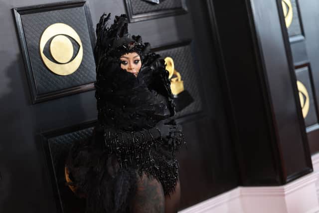 What do you think of Blac Chyna's Grammys 2023 outfit that her mother roasted her about?  (Photo by Matt Winkelmeyer/Getty Images for The Recording Academy)