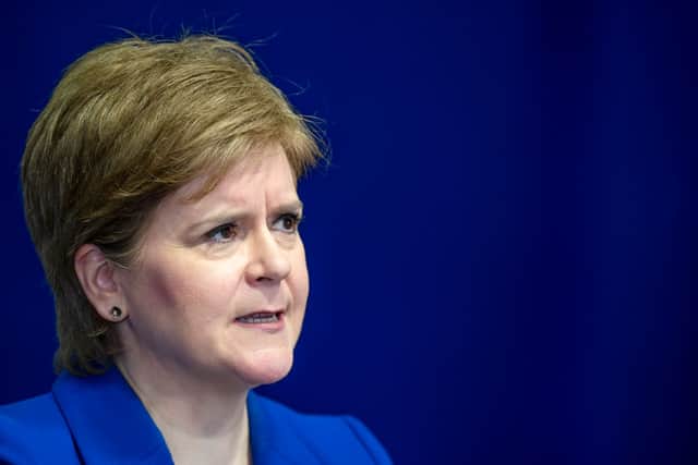 Nicola Sturgeon has been coy on the state of the SNP’s finances (image: Getty Images)