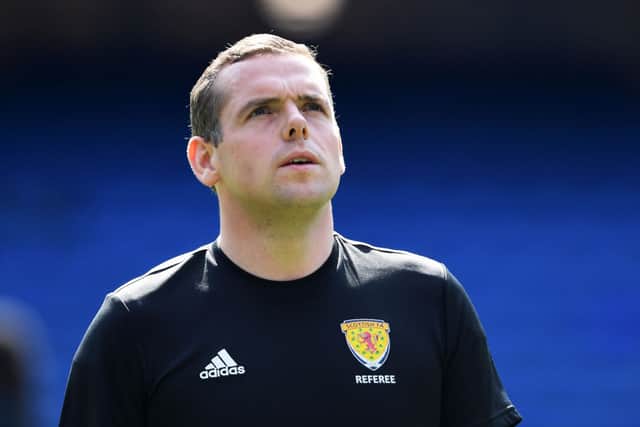 Douglas Ross has a sideline as a sideline official at professional football games in Scotland (image: Getty Images)