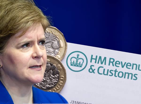 Nicola Sturgeon published her UK tax return on Monday 6 February (image: Getty Images/Adobe)