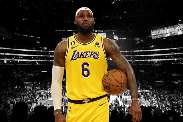 LeBron James has further cemented his legacy as an NBA icon. (Graphic by Kim Mogg)