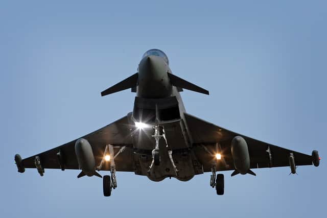 The UK currently has 101 active Typhoon jets. (Credit: Getty Images)