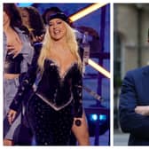 Christina Aguilera and Matt Hancock are featured on PeopleWorld's hot and not list today. Photographs by Getty