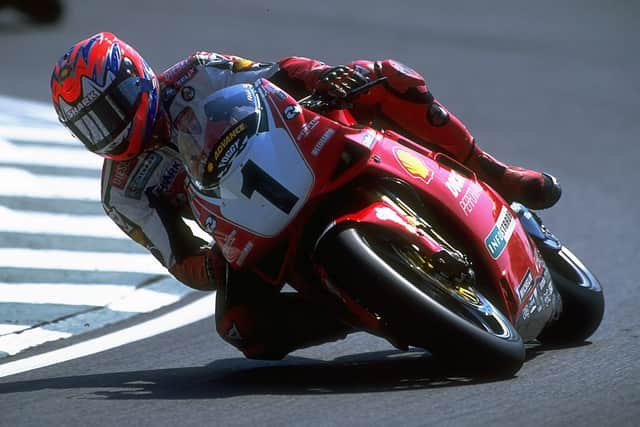 Carl Fogarty won the World Superbike Championship four times in the 1990s (image: Getty Images)