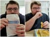 American tourist films his reactions when he tries UK food for the first time - and only has two dislikes