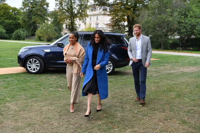 In the Netflix series, Meghan & Harry, Meghan Markle and her mother Doria Ragland went to Meghan’s former teacher at her old school. (Photo by Ben Stansall - WPA Pool/Getty Images)