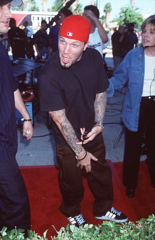 08/18/99. Hollywood, CA. Limp Bizkit attends the “Source Hip-Hop awards” (Picture: Brenda Chase/Online USA inc.)