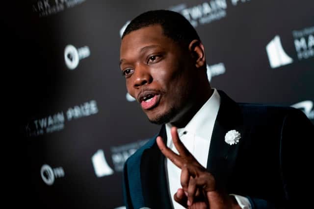 Stand-up comedian Michael Che could be the man to put a smile on Vanessa Feltz's face. Photo by ALEX EDELMAN/AFP via Getty Images)