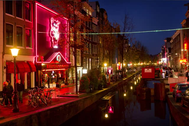 New cannabis and alcohol rules will be introduced in Amsterdam’s red light district to curb anti-social behaviour. (Credit: Getty Images)