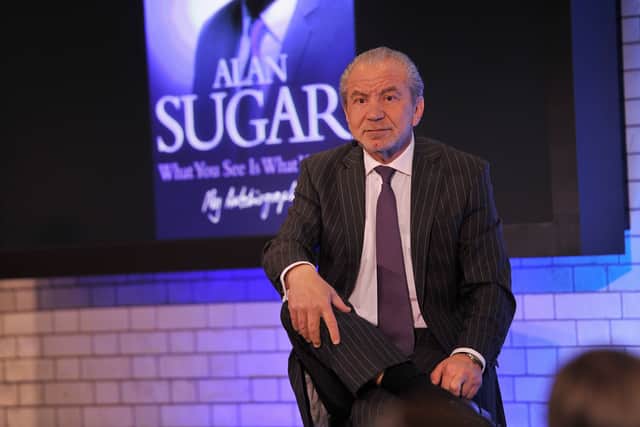 Joe Phillips was fired by Alan Sugar. (Getty Images)
