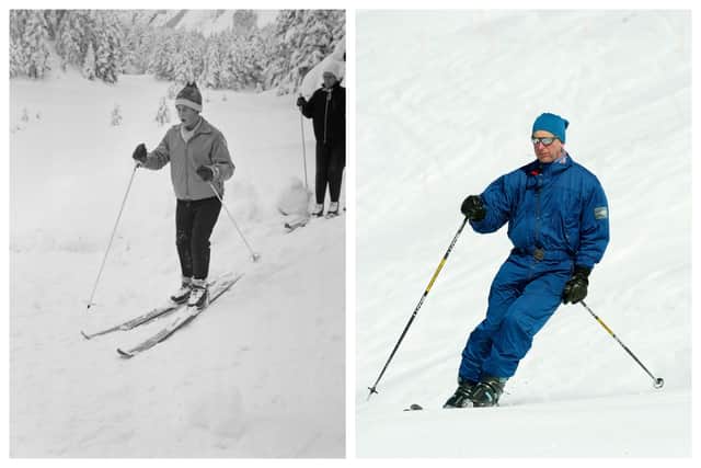 King Charles has loved skiing since he was a young boy. Photographs by Getty