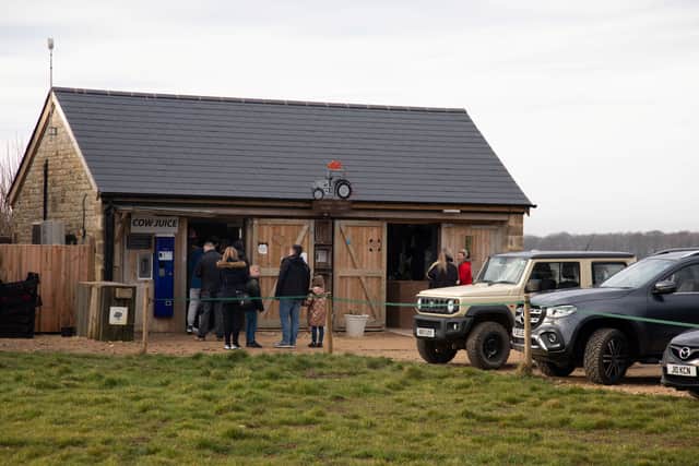 Jeremy Clarkson’s Diddly Squat Farm Shop which has reopened after closing for a brief period of time. Picture: Tom Wren SWNS