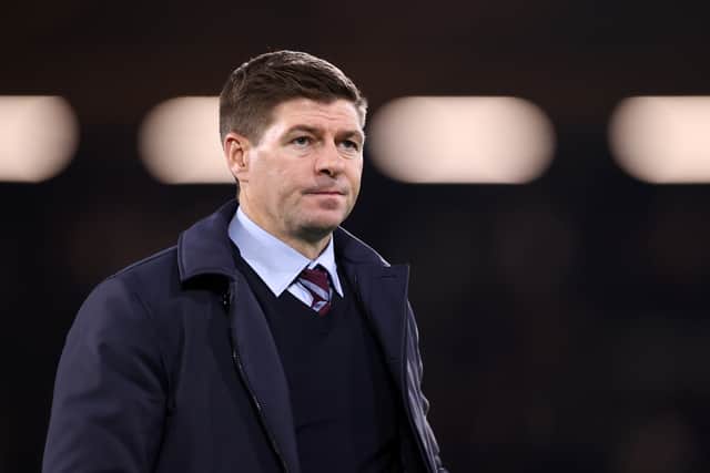 Steven Gerrard was sacked from his role with Aston Villa earlier in the season. (Getty Images)