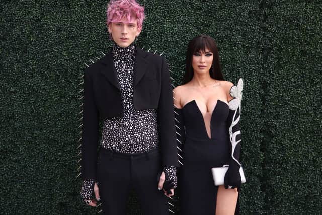 Machine Gun Kelly and Megan Fox attend the 2022 Billboard Music Awards at MGM Grand Garden Arena on May 15, 2022 in Las Vegas, Nevada. (Photo by Matt Winkelmeyer/Getty Images for MRC)
