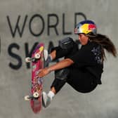 World Champion Sky Brown in the UAE