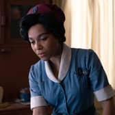 Leonie Elliott has played Nurse Lucille Robinson since 2018