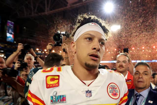 Patrick Mahomes led his team to victory in the Super Bowl. (Photo by Christian Petersen/Getty Images)