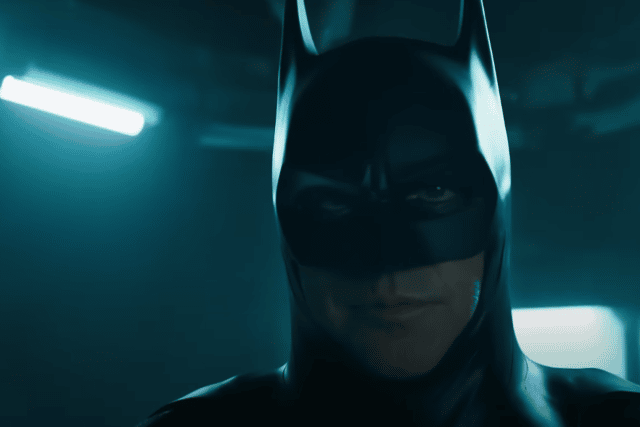 Michael Keaton will once again don the iconic Batman suit after appearing as the character in the smash-hit 1989 film (Credit: Warner Discovery)