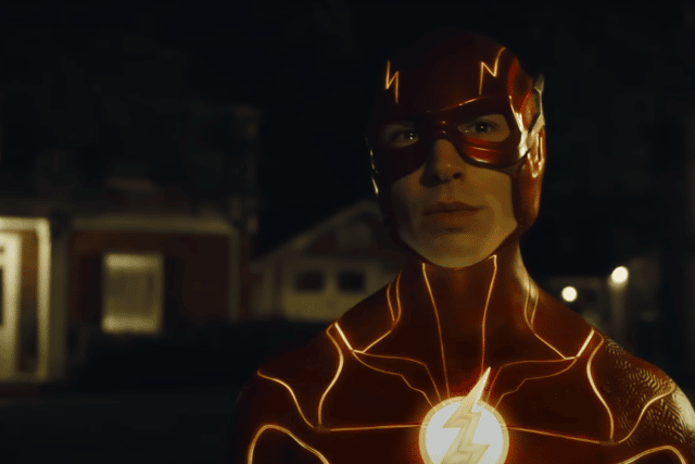 Ezra Miller as The Flash (Credit: Warner Discovery)