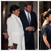 Both Meghan Markle and Victoria Beckham have announced pregnancies on Valentine's Day. Photographs by Getty