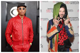 Pharrell and Bam are featured on PeopleWorld's hot and not list today. Photographs by Getty