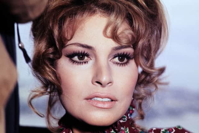 1960s bombshell Raquel Welch has passed away at the age of 82. (Photo by -/AFP via Getty Images)