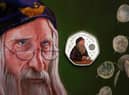 Photo issued by The Royal Mint of a 50p coin featuring Professor Albus Dumbledore as part of a Harry Potter-themed collection.