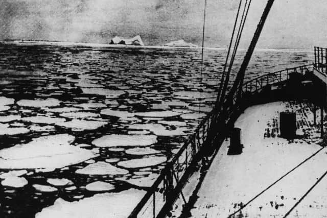 The location where the Titanic sank in 1912 (Photo: Getty Images)