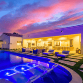 Take a look at the five bedroom, five bathroom property Rihanna stayed in during Super Bowl LVII (Credit: ARMLS)