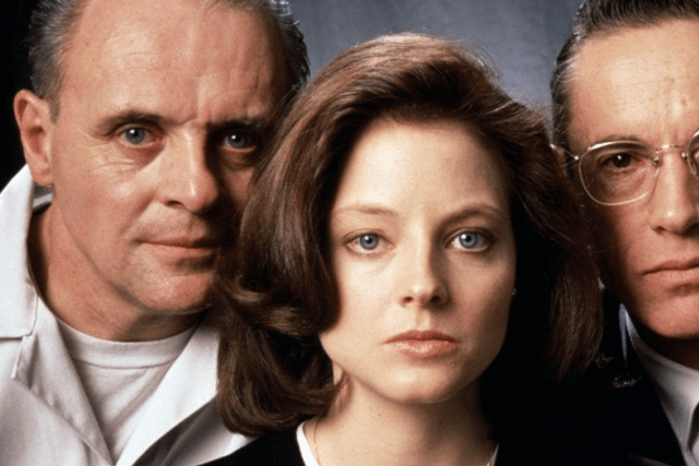 [L-R] Sir Anthony Hopkins, Jodie Foster and Scott Glenn in The Silence of The Lambs (Credit: 20th Century Fox)
