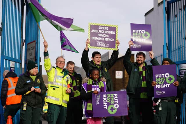 Unison members will vote on whether to accept the pay offer next week (Photo: PA)
