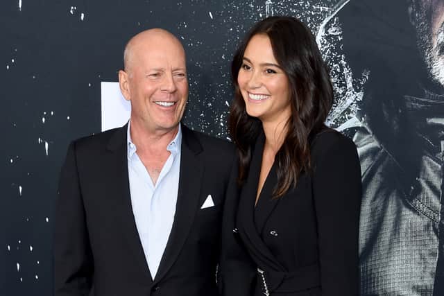 Bruce Willis and Emma Heming pictured in 2019. (Getty Images)