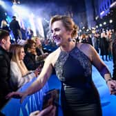 Kate Winslet attends the world premiere of James Cameron's "Avatar: The Way of Water" at the Odeon Luxe Leicester Square on December 06, 2022 in London, England. (Photo by Gareth Cattermole/Getty Images for Disney)