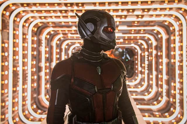 Paul Rudd as Ant-Man in Avengers: Endgame, travelling through the Quantum Realm (Credit: Marvel)