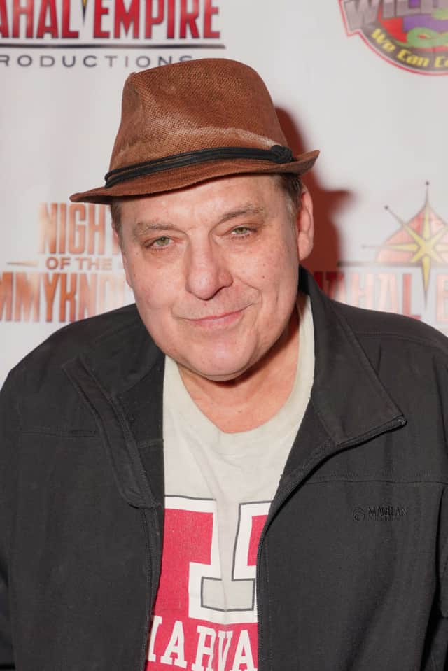 Tom Sizemore attends the world premiere red carpet for “Night of the Tommyknockers” at  the Fine Arts Theatre on November 19, 2022 in Beverly Hills, California. (Photo by Gonzalo Marroquin/Getty Images)