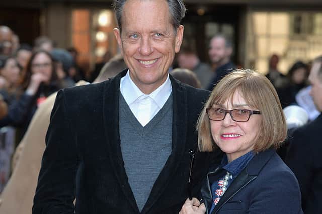 Richard E Grant and Joan Washington attend the Jameson Empire Awards 2016 at The Grosvenor House Hotel on March 20, 2016 in London, England.  (Photo by Anthony Harvey/Getty Images)