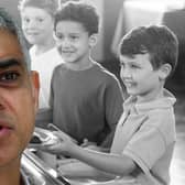 Sadiq Khan has announced a £130 million emergency scheme to give free school meals to primary pupils 
