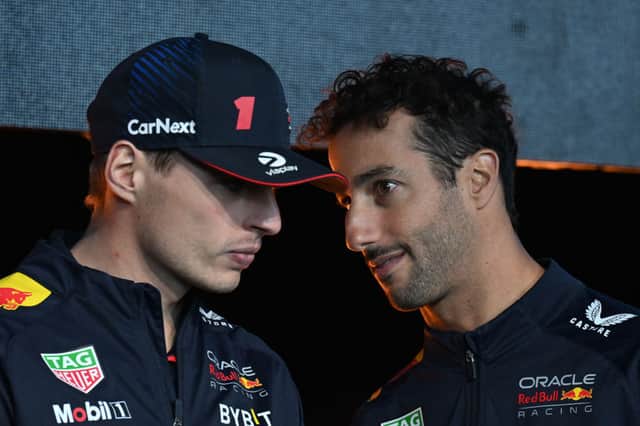 Max Verstappen and Daniel Ricciardo reunite for 2023 season at Red Bull
