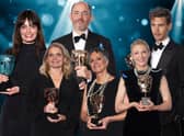 Group of winners holding Bafta Awards (NationalWorld / Kim Mogg)