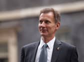 Jeremy Hunt said “getting debt down will require some tough choices” (Photo: Getty Images)