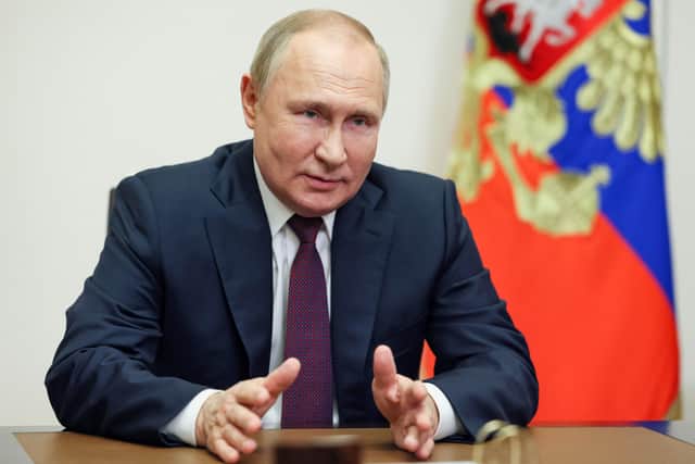 Vladimir Putin has accused Ukraine of starting the war (Photo: Getty Images)