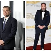 Leonardo DiCaprio and Lee Mack are on PeopleWorld's hot and not list today. Photographs by Getty