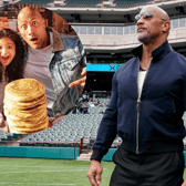 Dwayne Johnson’s love of pancakes during his cheat days has been well documented - but do you know other celebrities are celebrating Pancake Day today? (Getty Images/Dwayne Johnson on Instagram)