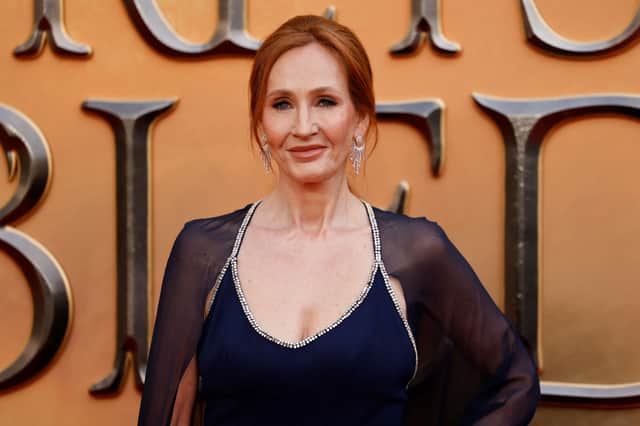 J.K Rowling at the World Premiere of the film Fantastic Beasts: The Secrets of Dumbledore in March 2022 (Photo: TOLGA AKMEN/AFP via Getty Images)