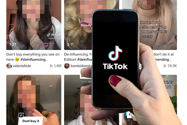 Average TikTok users are posting their own product reviews on the social media site and are calling themselves “deinfluencers”.