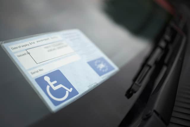 The badges are intended to make parking easier for disabled drivers and passengers