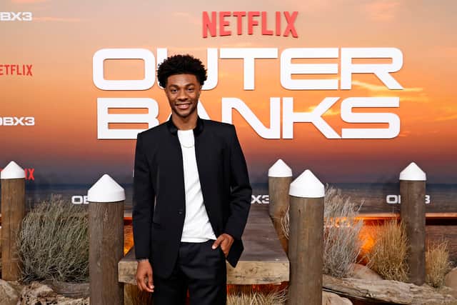 Jonathan Daviss attends the Premiere of Netflix’s “Outer Banks” Season 3 (Photo: Getty Images)