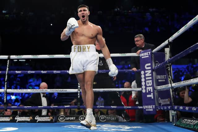 Tommy Fury in December 2019