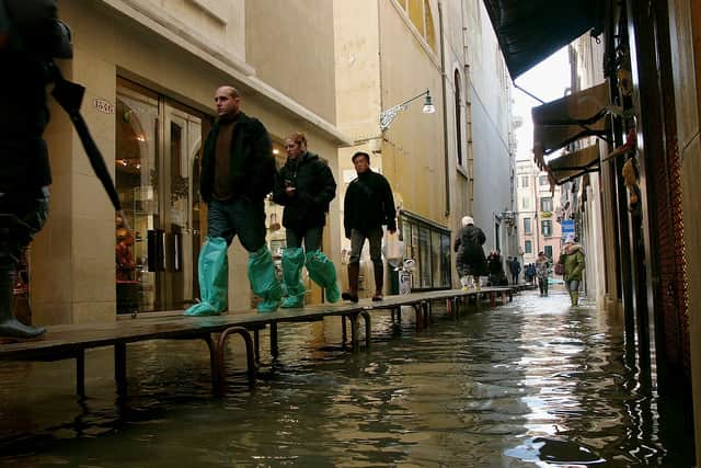 Venice is usually concerned with flooding (Photo: Getty Images)
